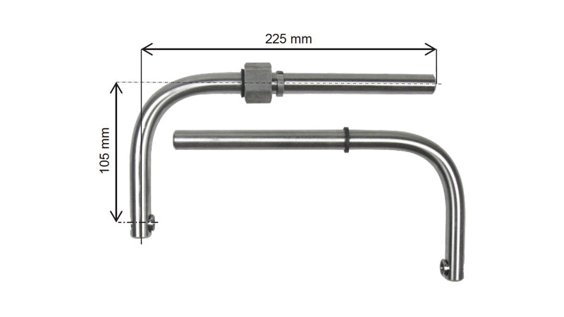 Jeu de bras pour VHM 80 / 125 HP