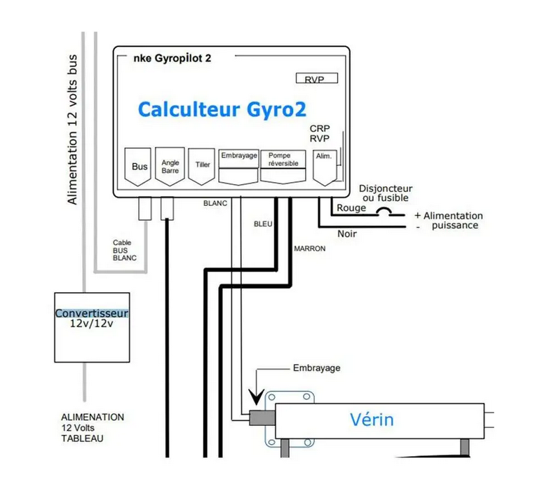 Convertisseur 12/13,6V - NKE