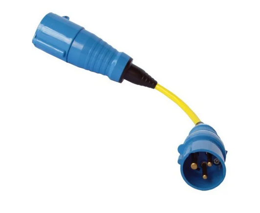 Adaptateur de courant 16A à 32A/250V-CEE Plug 16A/CEE Coupling 32A - Victron