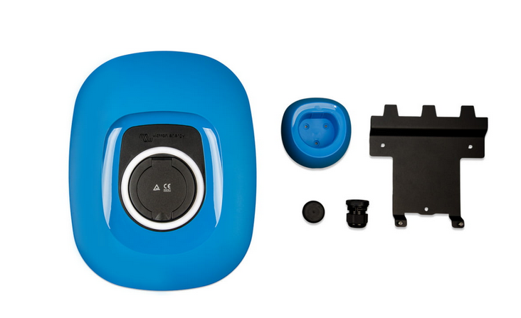 EV Charging station NS - Blue / Chargeur de voiture électrique NS 22 kW - Victron