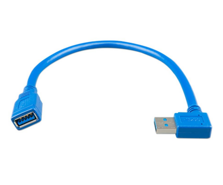 Câble d'extension USB avec prise à angle droit VICTRON