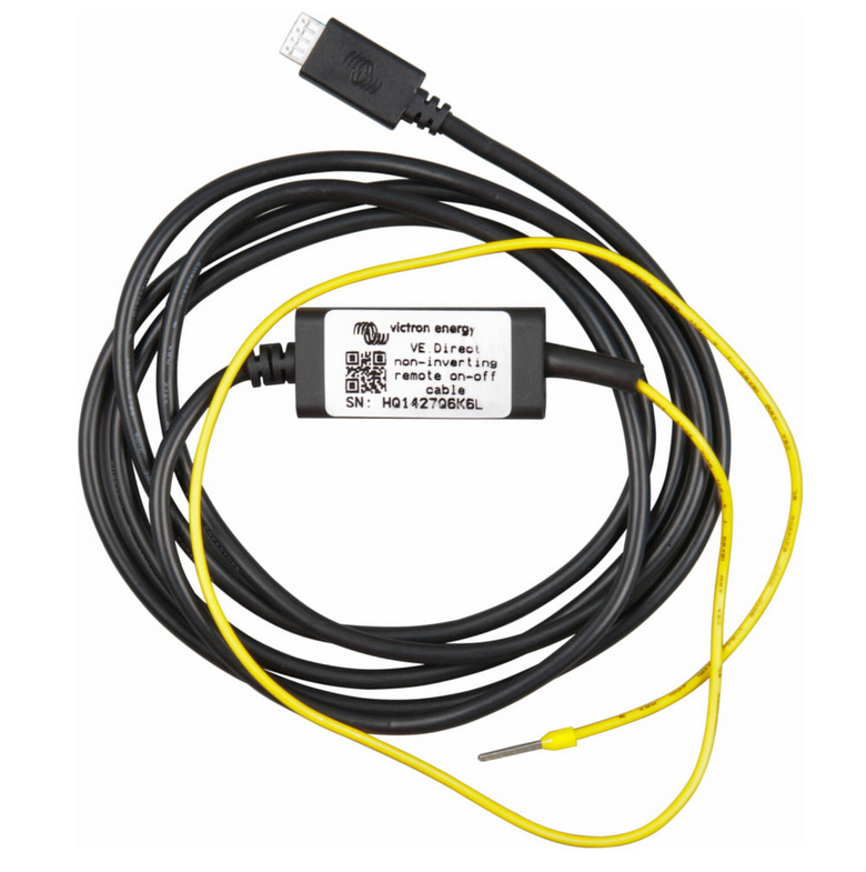 VE.Direct câble de télécommande marche/arrêt sans onduleur Victron