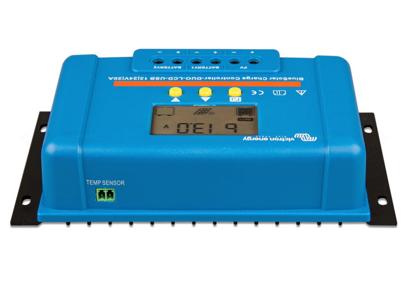 BlueSolar PWM DUO-LCD&USB 12/24V-20A - VICTRON
