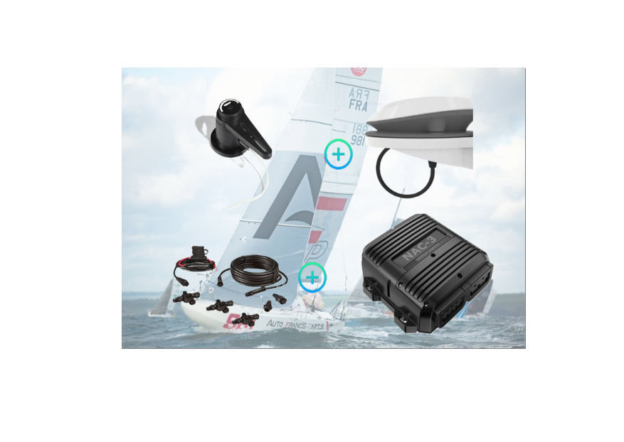 Pack NAC-3 + compas + capteur d'angle - Simrad