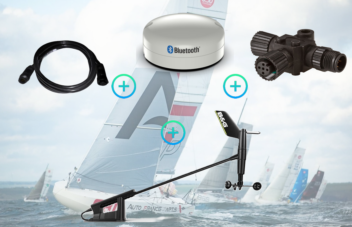 Pack girouette WS320 avec interface sans fil B&G