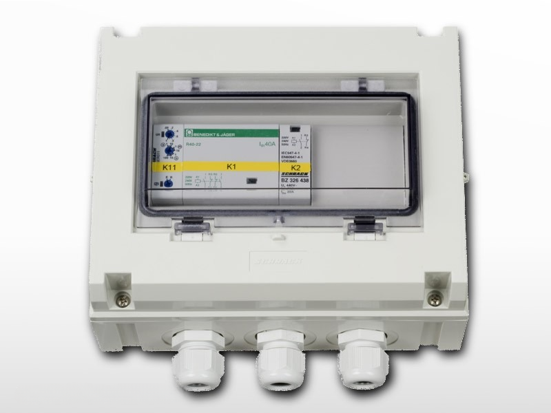 Commutateur de transfert VE. 1 phase 10kVA (200-250Vac)