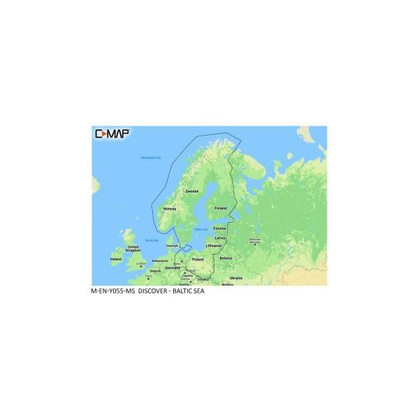 C-MAP DISCOVER Baltic Sea - Extra Large