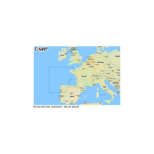 C-MAP DISCOVER Bay of Biscay - Medium