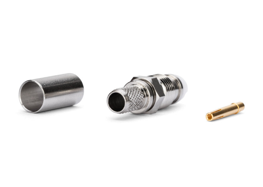 Connecteur à sertir fme pour câble coaxial rg8x