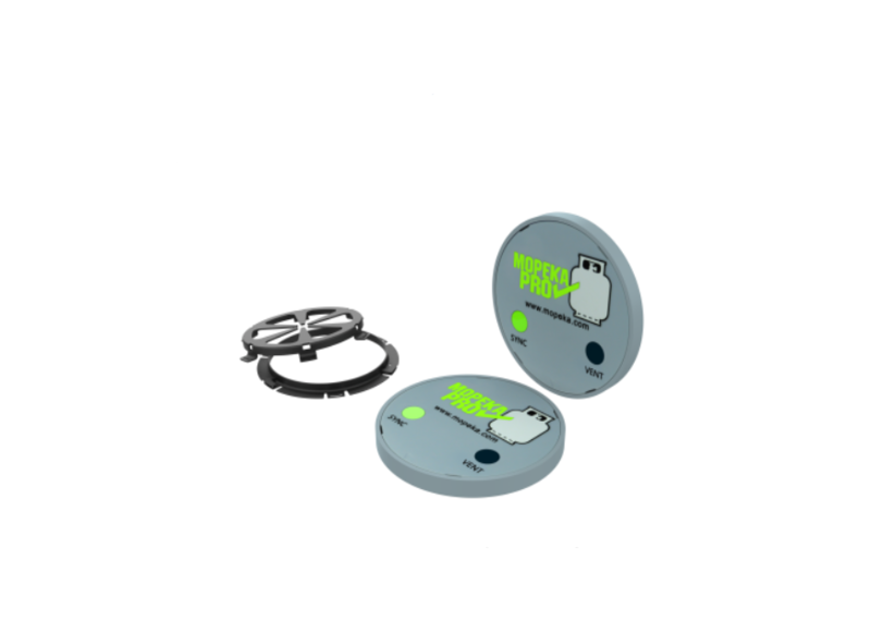 Indicateur de niveau de gaz pour bouteille de gaz Bluetooth avec aimant - MOPEKA