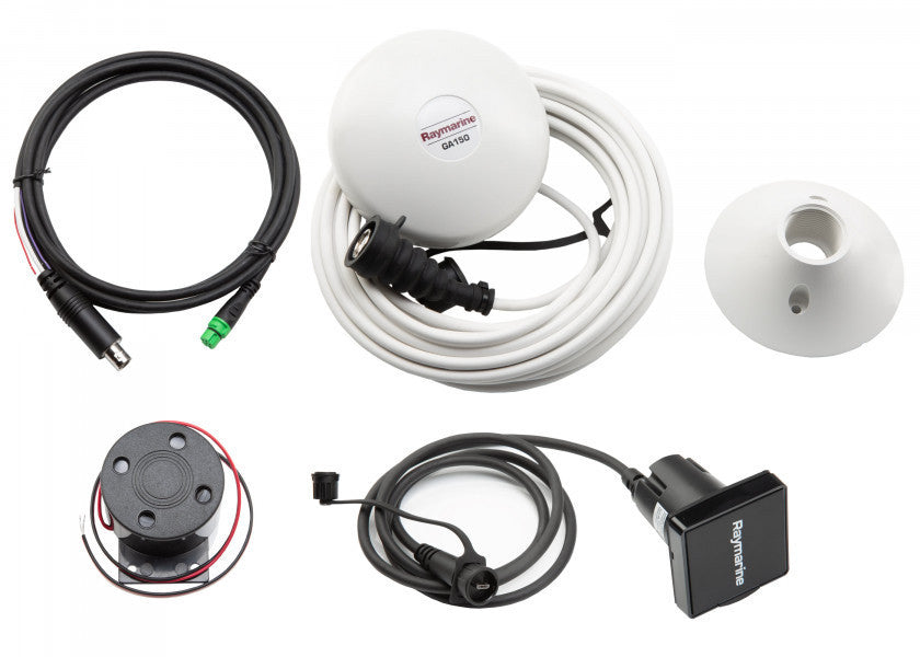 Pack accessoires AXIOM XL inclus GA200 GPS, RCR-SD/USB et alarme extérieure RAYMARINE