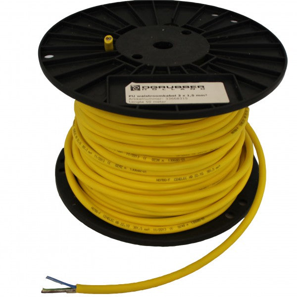 Câble d'alimentation de quai PU H05/7BQ-F