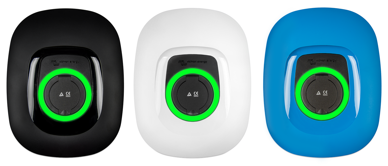 Façade noire ou blanche pour borne de recharge EV NS - Victron