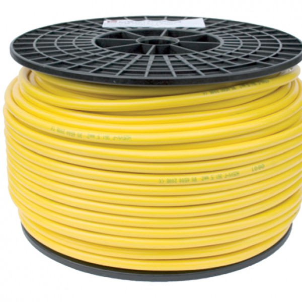 Câble PVC rond H05VV-F JAUNE