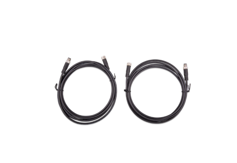 Câble avec connecteur circulaire M8 3 pôles 1m à 5m (sac de 2) Victron