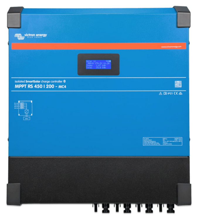 SmartSolar MPPT RS 450/100 et 450/200 MC4 VICTRON