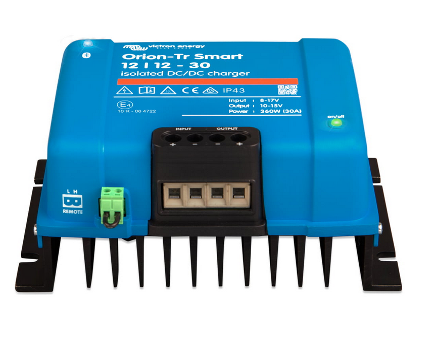 Orion-Tr Smart 12/12-30A & 24/12-30A DC-DC non isolé - Victron