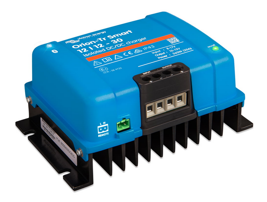 Orion-Tr Smart 12/12-30A & 24/12-30A DC-DC non isolé - Victron