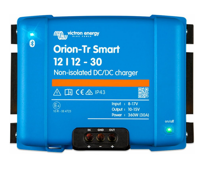 Orion-Tr Smart 12/12-30A & 24/12-30A DC-DC non isolé - Victron
