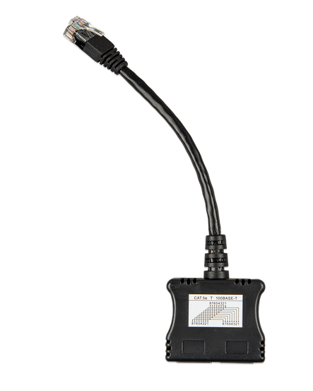 RJ45-splitter 1xRJ45 male/15cm cable/2xRJ45 female Victron