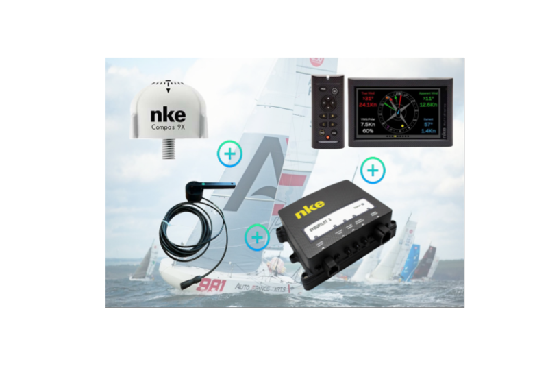 Pack Calculateur pilote automatique GyroPilot 3 - NKE