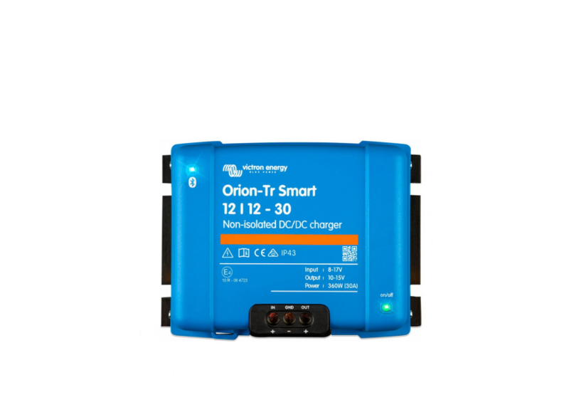 Orion-Tr Smart 12/12-30A & 24/12-30A DC-DC non isolé - Victron