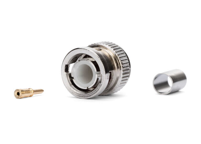Connecteur à sertir bnc pour câble rg58 cable / ø 6 mm
