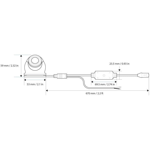 Caméra marine CAM300 IP