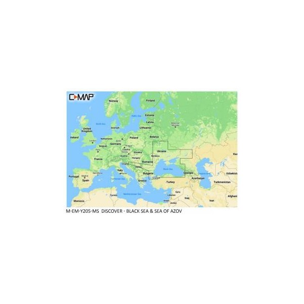 C-MAP DISCOVER Black sea & sea of Azov - Medium