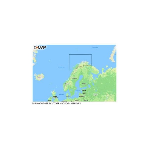 C-MAP DISCOVER Bodoe Kirkenes - Medium