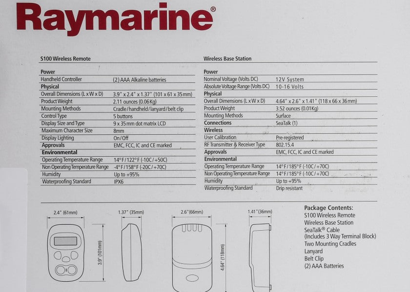 Raymarine pack hydraulique pilote automatique evolution ev200 avec commande à main s100