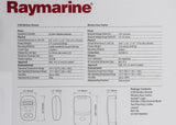 Raymarine pack hydraulique pilote automatique evolution ev200 avec commande à main s100