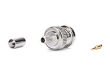 Connecteur à sertir bnc pour câble rg58 cable / ø 6 mm