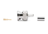 Connecteur à sertir bnc pour câble rg58 cable / ø 6 mm