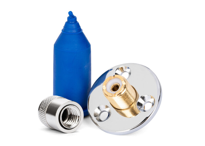 Passe-pont étanche pour câble coaxial rg213