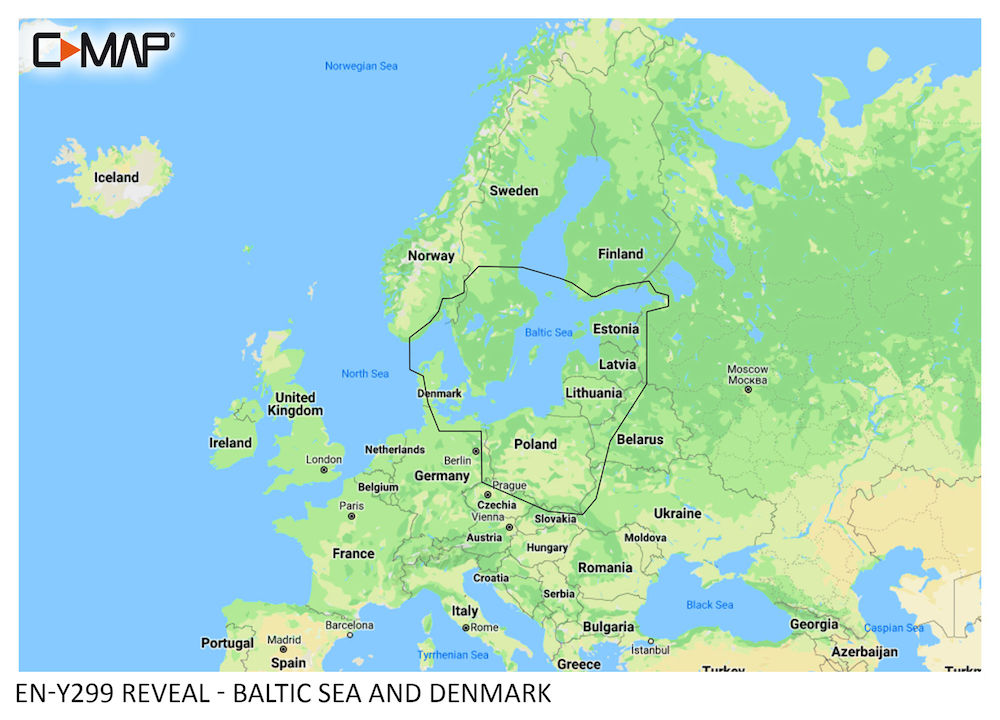 C-MAP DISCOVER Baltic Sea - Large
