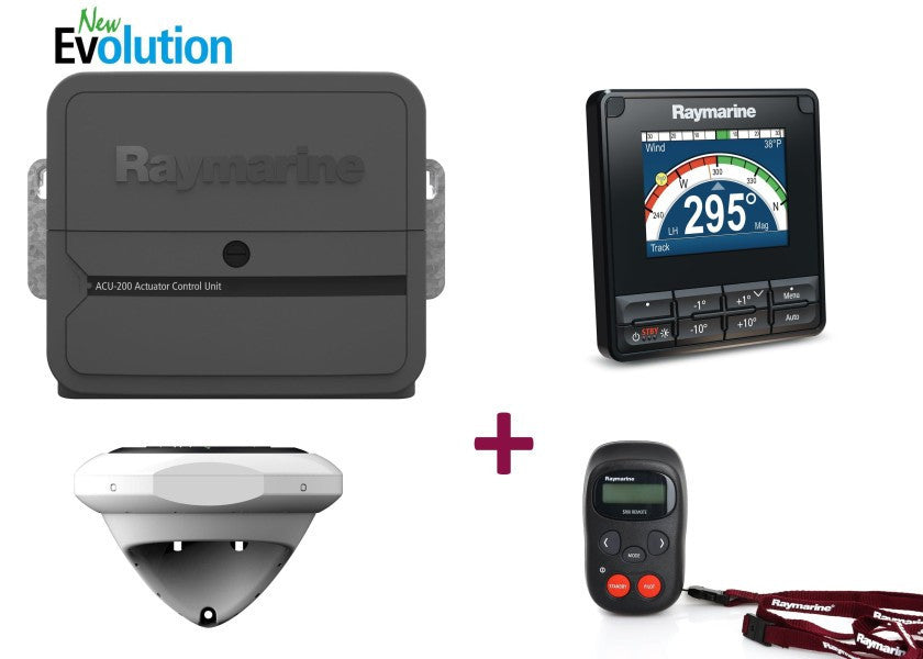Pilote automatique evolution ev-200 sail avec p70s et s100