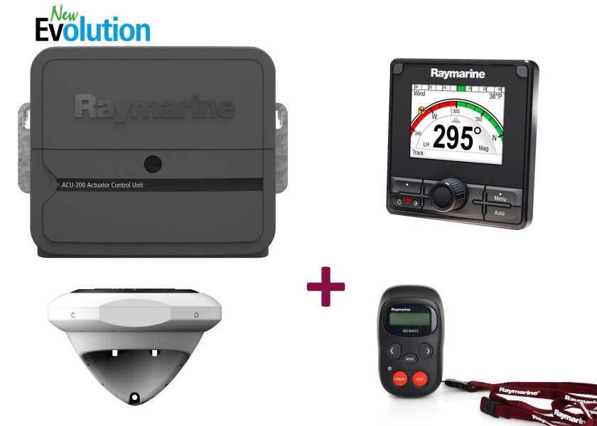 Pilote automatique evolution ev-300 solenoid avec p70rs et s100