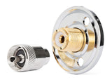 Passe-pont étanche pour câble coaxial rg213